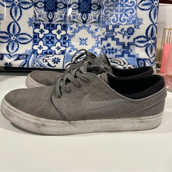 Nike SB Zoom Stefan Janoski FL RM tumbled grey CI3836-002 Size Mens U.S. 10.5 - Picture 3 of 7